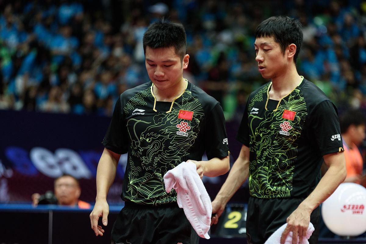 德国队力克瑞典队，许昕惊艳四座