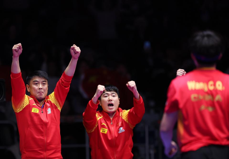 法国队翻盘日本队，梁靖崑带队取胜