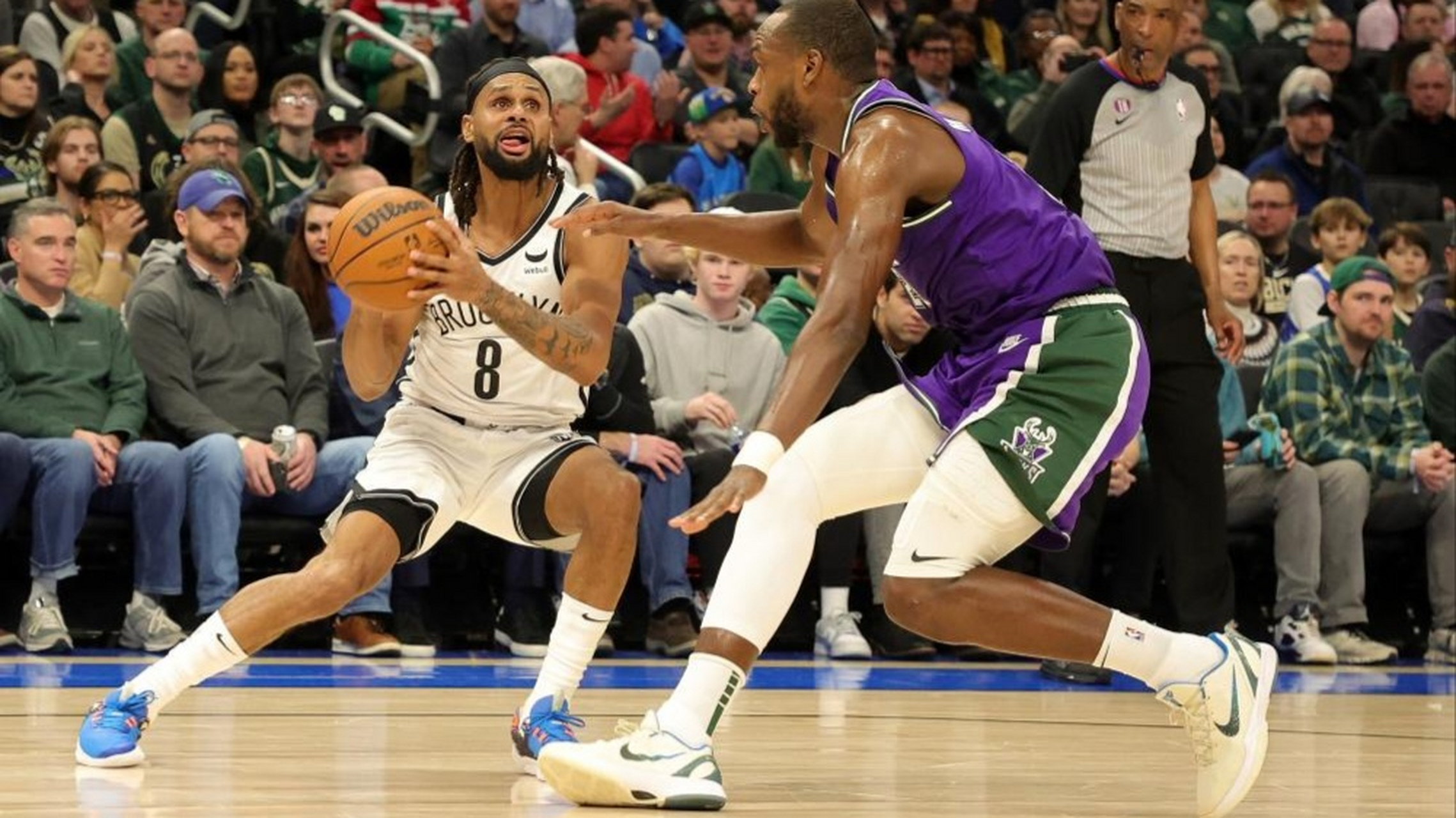 雄鹿碾压篮网，锡安高光表现