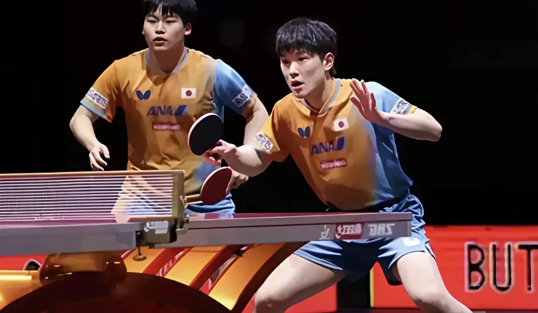 比利时乒乓球队鏖战奥地利乒乓球队，奥恰洛夫绝境逆转