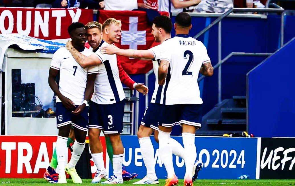 英格兰大胜瑞士,将与意大利争夺决赛资格 英格兰大胜瑞士,将与意大利争夺决赛资格